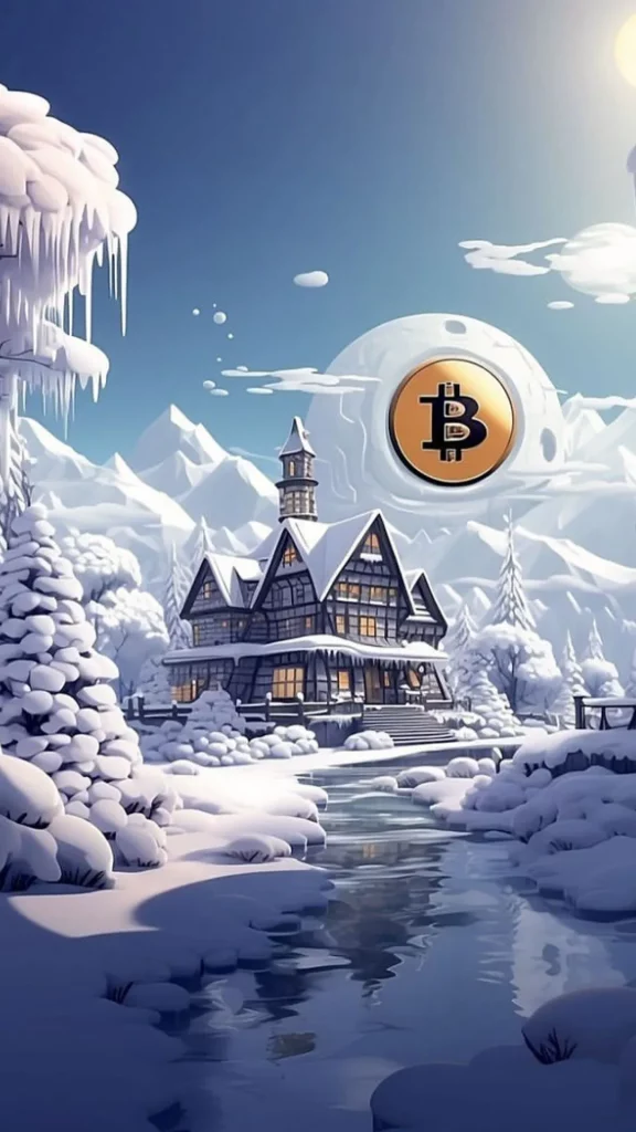 Bitcoin snow house